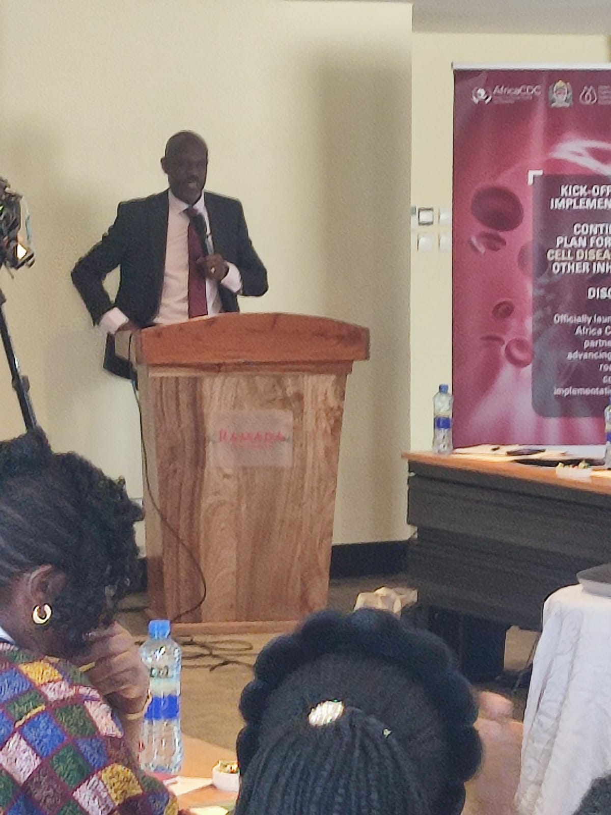 APHF participate in the the official launch of the Africa CDC and the Novo-Nordisk Hemophilia Foundation (NNHF)partnership for advancing a shared roadmap for country-led implementation across Africa in Tanzania.