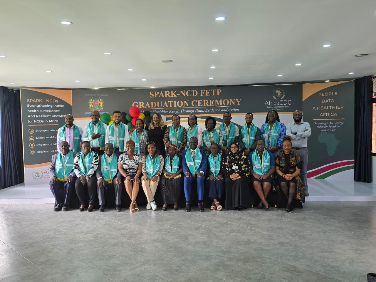 Building Africa’s NCD Workforce: Strengthening Public Health Surveillance and Resilient Knowledge for Non-Communicable Diseases in Africa (SPARK-NCD) Field Epidemiology Training Programme Graduates Equipped to Turn Data and Evidence into Action